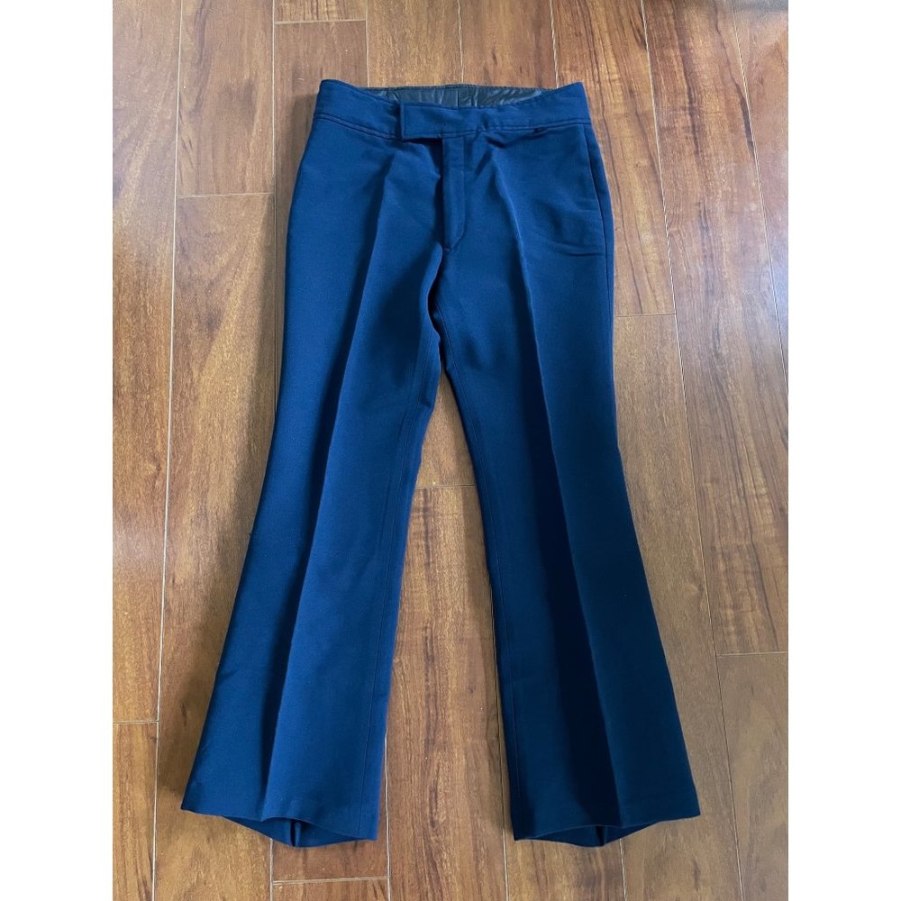 SKITIQUE INTERNATIONAL Mens Navy Blue WOOL Ski Pants size 34R